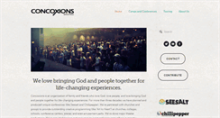 Desktop Screenshot of concoxions.com